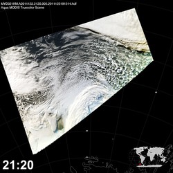 Level 1B Image at: 2120 UTC