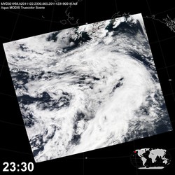 Level 1B Image at: 2330 UTC