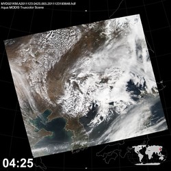 Level 1B Image at: 0425 UTC