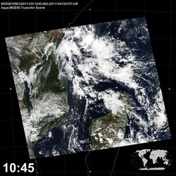 Level 1B Image at: 1045 UTC