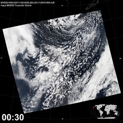 Level 1B Image at: 0030 UTC