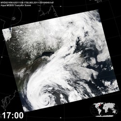 Level 1B Image at: 1700 UTC