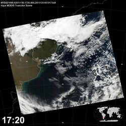 Level 1B Image at: 1720 UTC