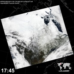 Level 1B Image at: 1745 UTC