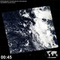 Level 1B Image at: 0045 UTC