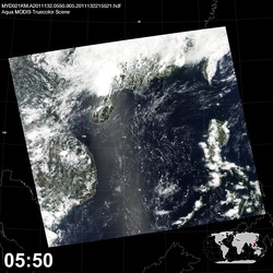 Level 1B Image at: 0550 UTC