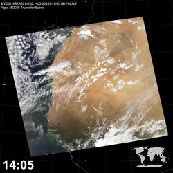 Level 1B Image at: 1405 UTC