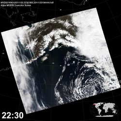 Level 1B Image at: 2230 UTC