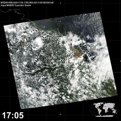 Level 1B Image at: 1705 UTC