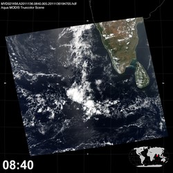 Level 1B Image at: 0840 UTC