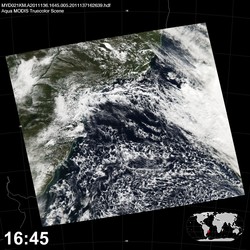 Level 1B Image at: 1645 UTC