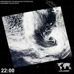 Level 1B Image at: 2200 UTC