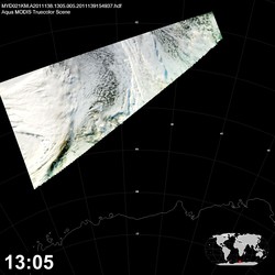 Level 1B Image at: 1305 UTC