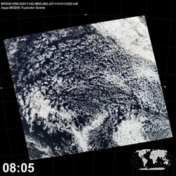 Level 1B Image at: 0805 UTC