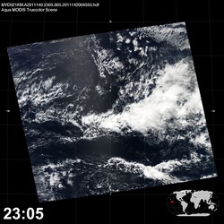 Level 1B Image at: 2305 UTC