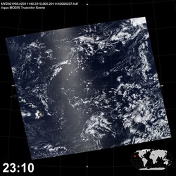 Level 1B Image at: 2310 UTC