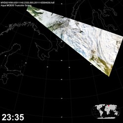 Level 1B Image at: 2335 UTC