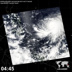 Level 1B Image at: 0445 UTC