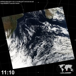 Level 1B Image at: 1110 UTC