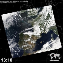 Level 1B Image at: 1310 UTC