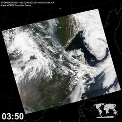 Level 1B Image at: 0350 UTC