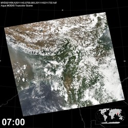 Level 1B Image at: 0700 UTC