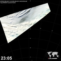 Level 1B Image at: 2305 UTC