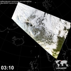 Level 1B Image at: 0310 UTC