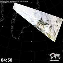 Level 1B Image at: 0450 UTC