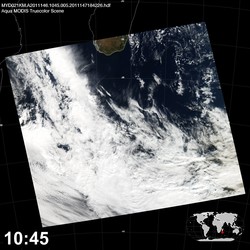 Level 1B Image at: 1045 UTC