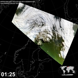 Level 1B Image at: 0125 UTC