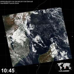 Level 1B Image at: 1045 UTC