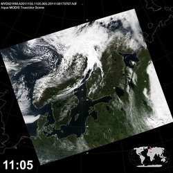 Level 1B Image at: 1105 UTC