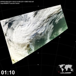 Level 1B Image at: 0110 UTC