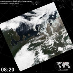 Level 1B Image at: 0820 UTC