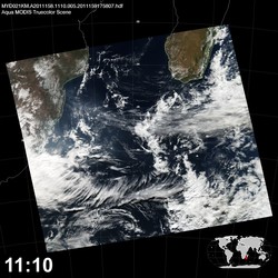 Level 1B Image at: 1110 UTC