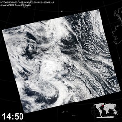 Level 1B Image at: 1450 UTC