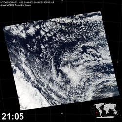 Level 1B Image at: 2105 UTC