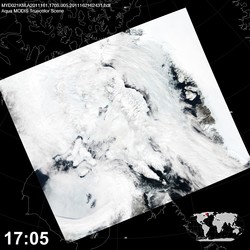 Level 1B Image at: 1705 UTC