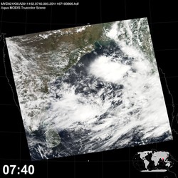 Level 1B Image at: 0740 UTC