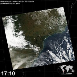 Level 1B Image at: 1710 UTC