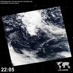 Level 1B Image at: 2205 UTC