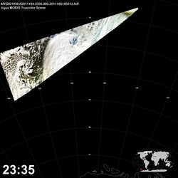 Level 1B Image at: 2335 UTC