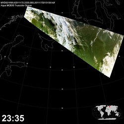 Level 1B Image at: 2335 UTC