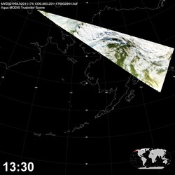 Level 1B Image at: 1330 UTC