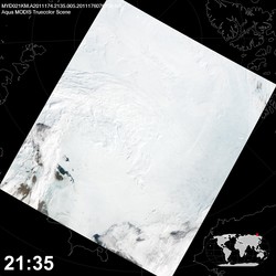 Level 1B Image at: 2135 UTC