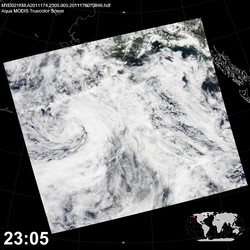 Level 1B Image at: 2305 UTC