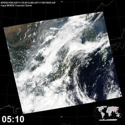 Level 1B Image at: 0510 UTC