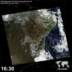 Level 1B Image at: 1630 UTC