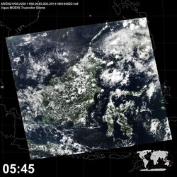 Level 1B Image at: 0545 UTC